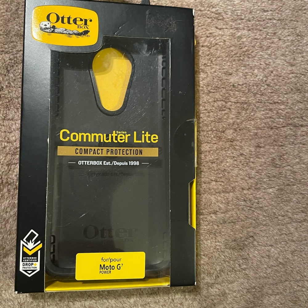 New Black Otter Box Commuter Life for Moto G phone